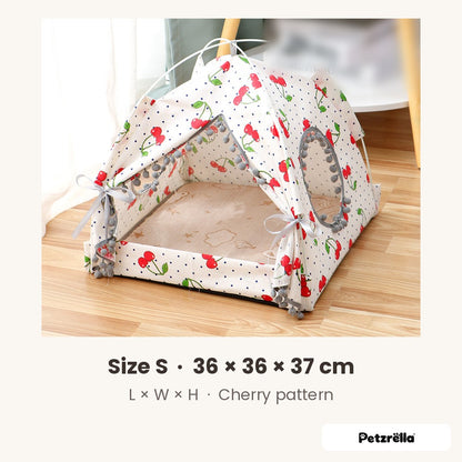Petzrella cat tent bed size S 36 x 36 x 37 cm