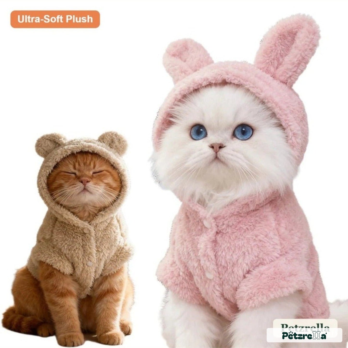 Petzrella Cuddle Bear Plush Hoodie. - Petzrella Kft.