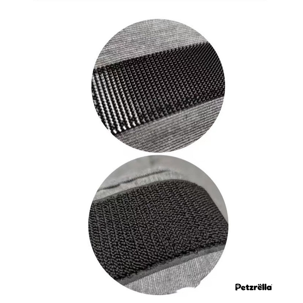 Hook-and-loop fastening of the Petzrella dog calming vest