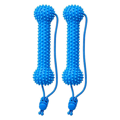 Petzrella Dog Dental Chew Toy with Rope – Bite-Resistant PVC Toothbrush Toy for Dogs - Petzrella Kft.
