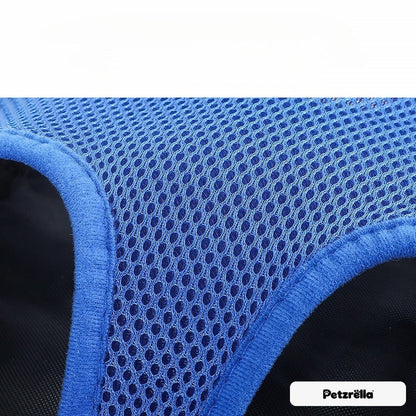 Petzrella Pet Front Carrier breathable mesh close-up