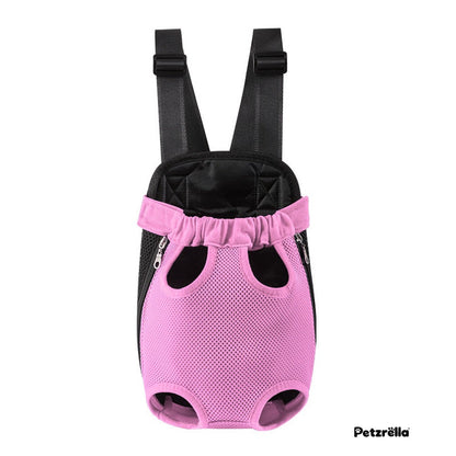 Petzrella Pet Front Carrier in pink