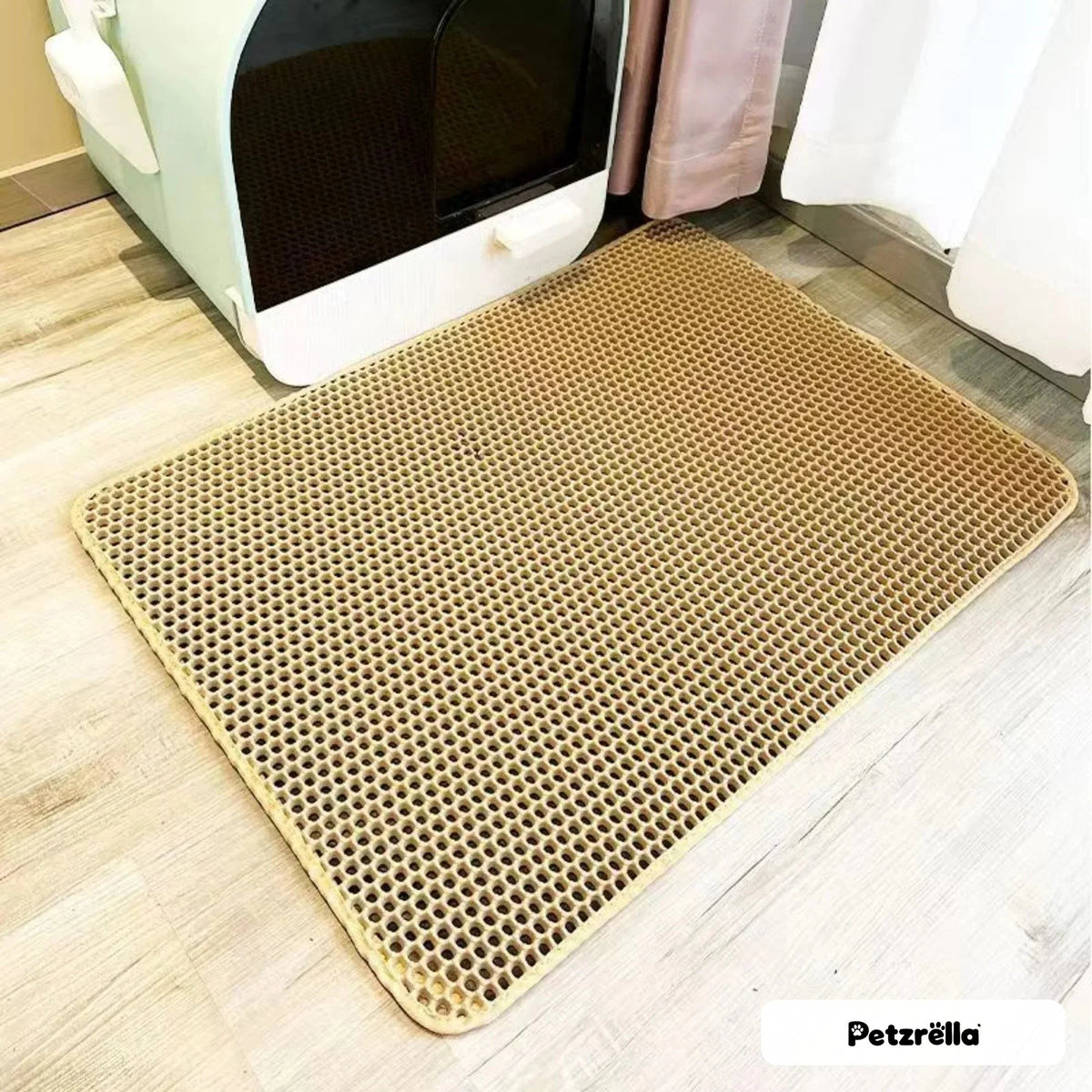Petzrella cat litter mat beige