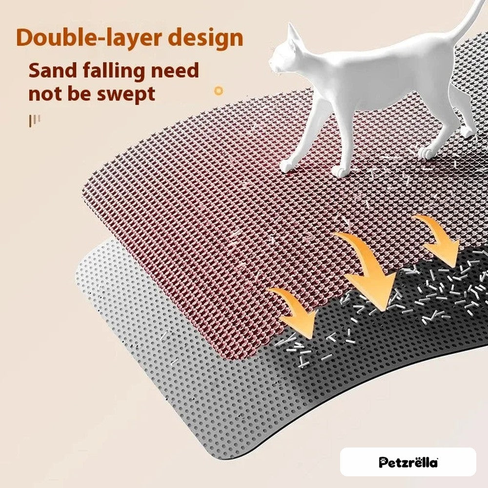 Double-layer design traps litter