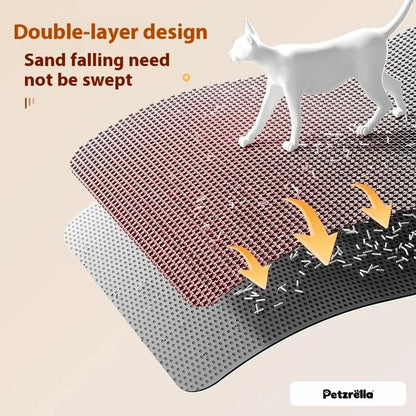 Double-layer design traps litter