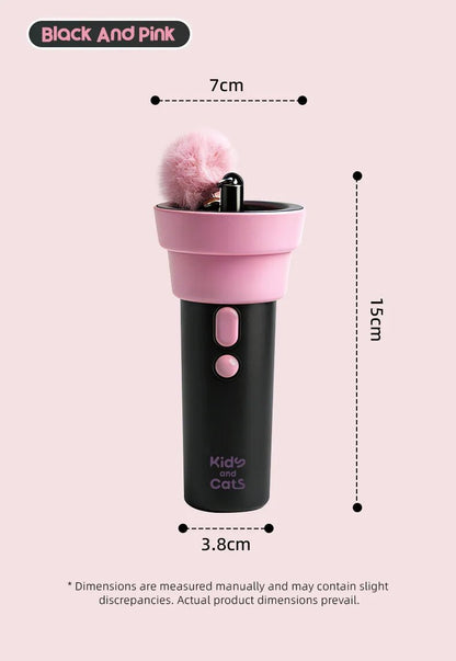 Petzrella Electric Cat Wand Toy – USB Rechargeable Auto-Retract - Petzrella Kft.