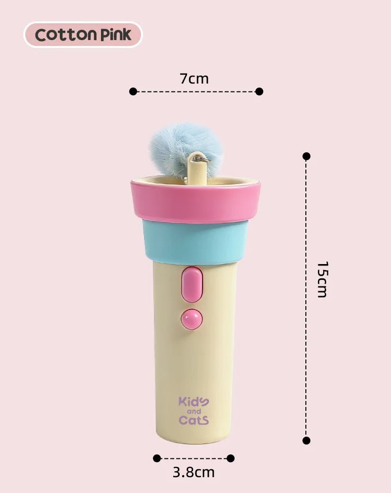 Petzrella Electric Cat Wand Toy – USB Rechargeable Auto-Retract - Petzrella Kft.