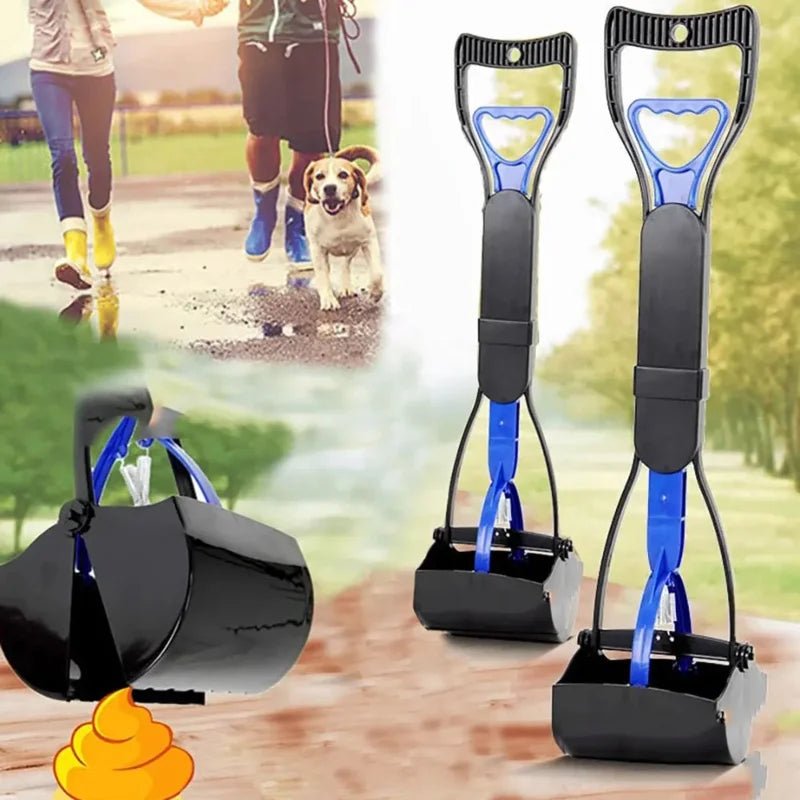 Petzrella Foldable Long Handle Pooper Scooper - Petzrella Kft.