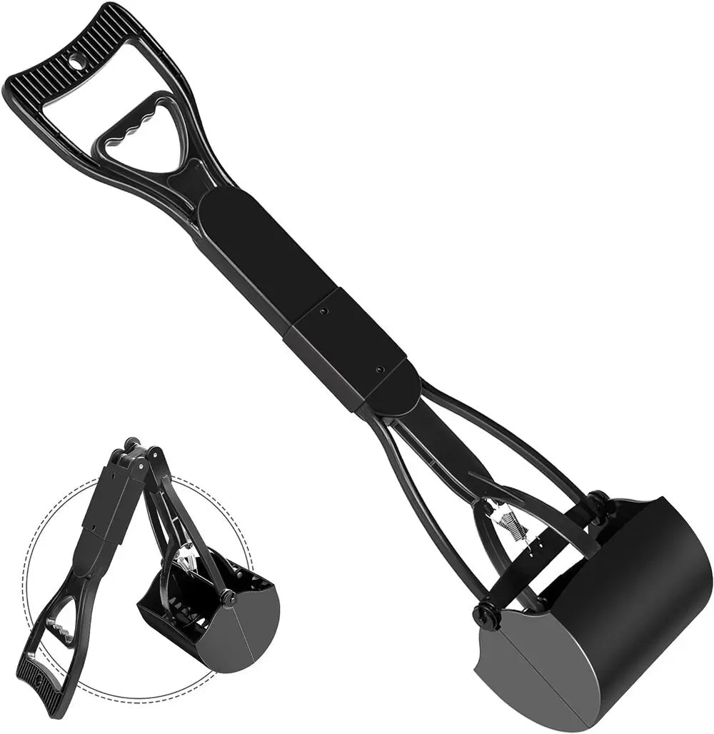Petzrella Foldable Long Handle Pooper Scooper - Petzrella Kft.