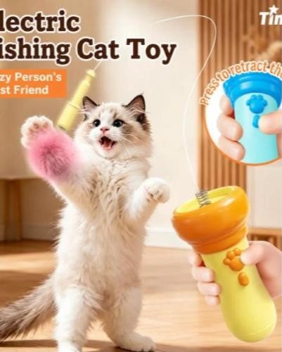 Petzrella Interactive Cat Ball Launcher Toy – One-Press Play - Petzrella Kft.