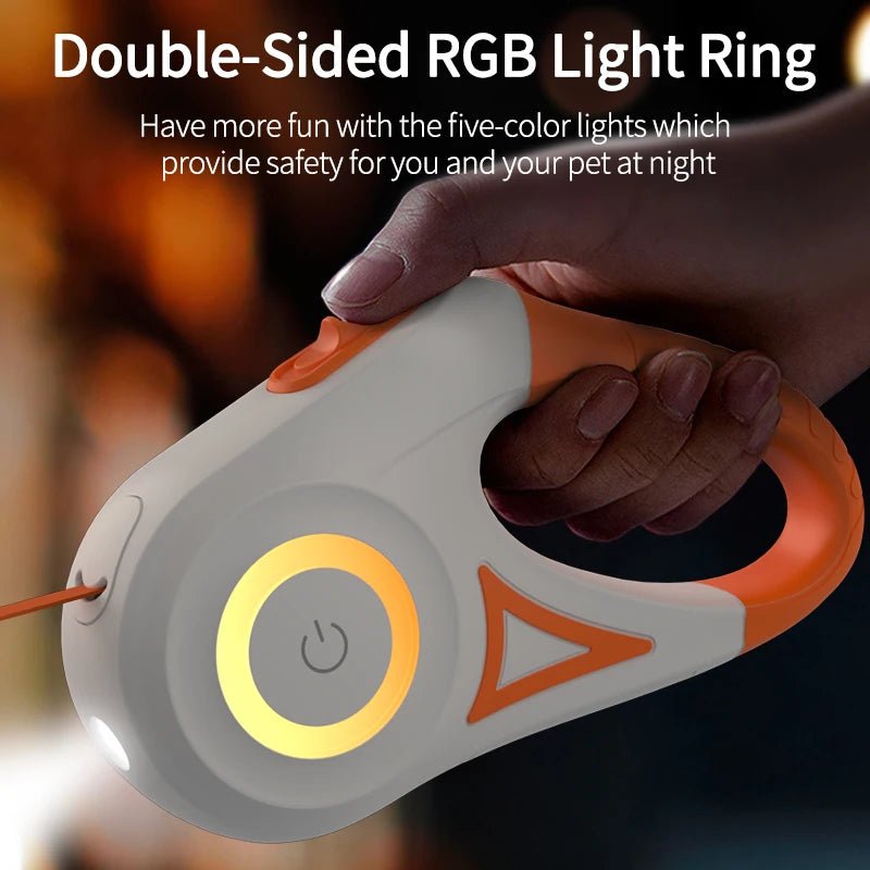 Petzrella LED Retractable Dog Leash 5M - Petzrella Kft.