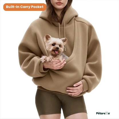 Petzrella Pet Carrier Hoodie – Cozy Carry Pouch for Small Dogs & Cats - Petzrella Kft.