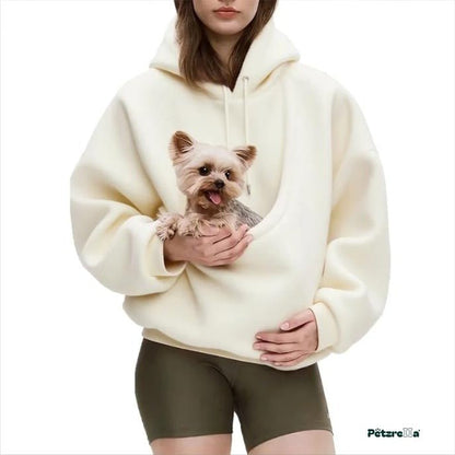 Petzrella Pet Carrier Hoodie – Cozy Carry Pouch for Small Dogs & Cats - Petzrella Kft.