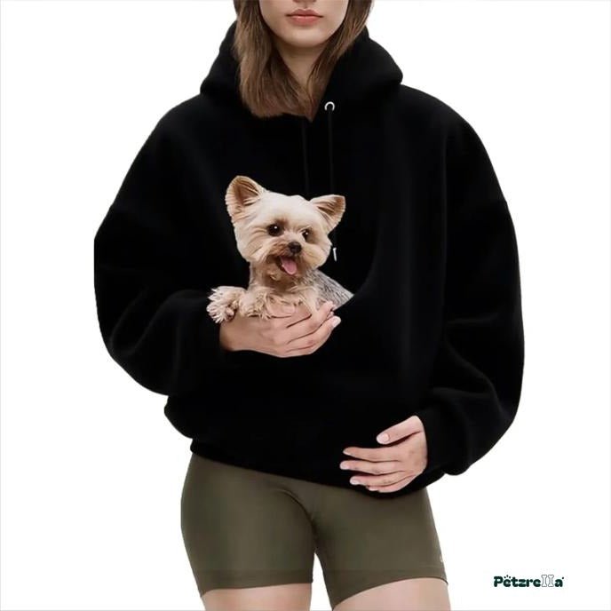 Petzrella Pet Carrier Hoodie – Cozy Carry Pouch for Small Dogs & Cats - Petzrella Kft.