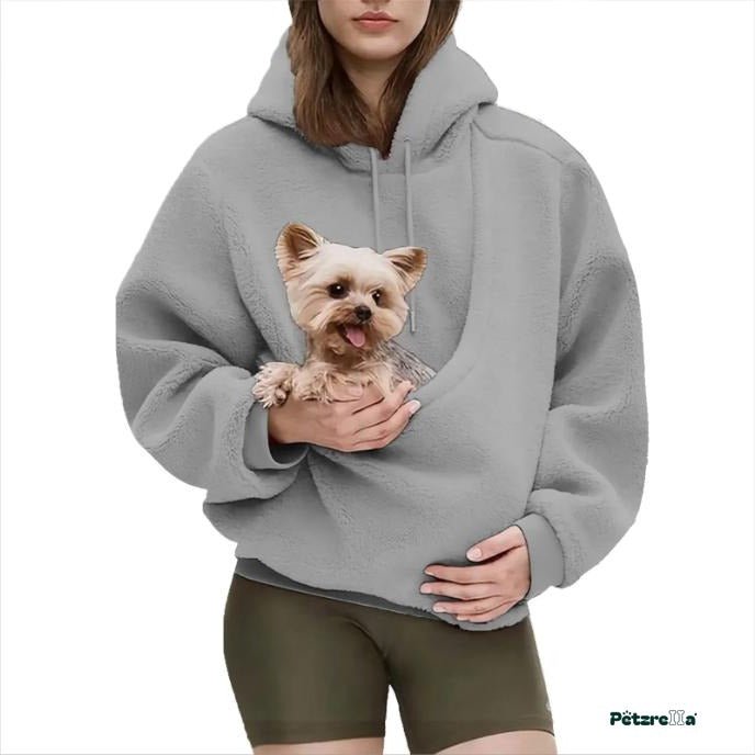 Petzrella Pet Carrier Hoodie – Cozy Carry Pouch for Small Dogs & Cats - Petzrella Kft.
