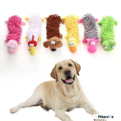 Petzrella Plush Dog Toy Squeaky Toys for Small Dogs