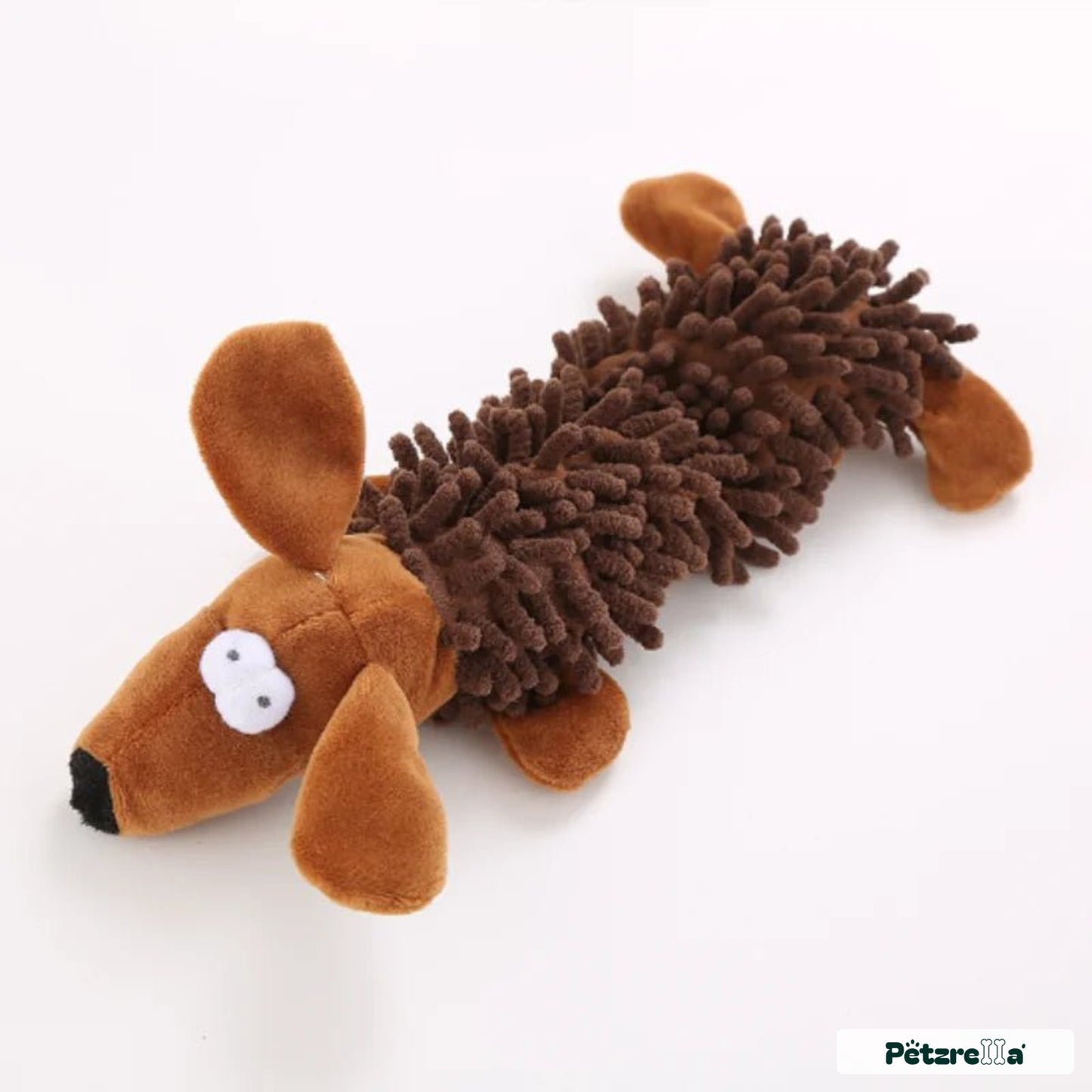 Petzrella Plush Dog Toy Squeaky Toys for Small Dogs