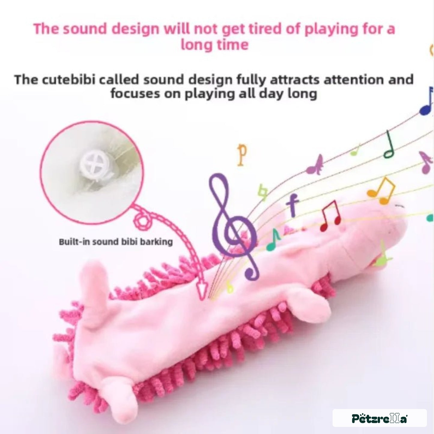 Petzrella Plush Dog Toy Squeaky Toys for Small Dogs