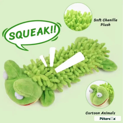 Petzrella Plush Dog Toy Squeaky Toys for Small Dogs