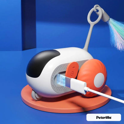 Petzrella cat car charging via USB cable