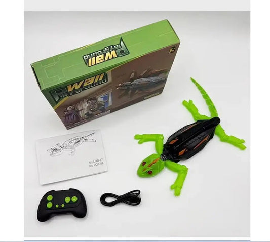 Petzrella RC Gecko Wall Climber Cat Toy – LED Eyes - Petzrella Kft.