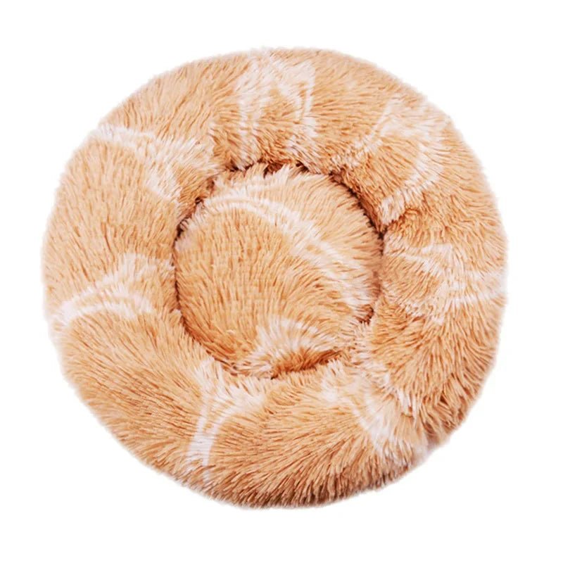 Petzrella Round Plush Pet Bed – 6 Sizes for Cats & Dogs - Petzrella Kft.
