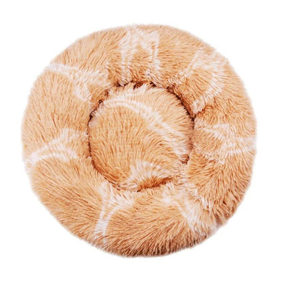 Petzrella Round Plush Pet Bed – 6 Sizes for Cats & Dogs - Petzrella Kft.