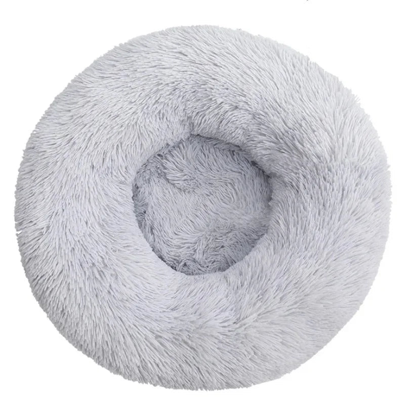 Petzrella Round Plush Pet Bed – 6 Sizes for Cats & Dogs - Petzrella Kft.