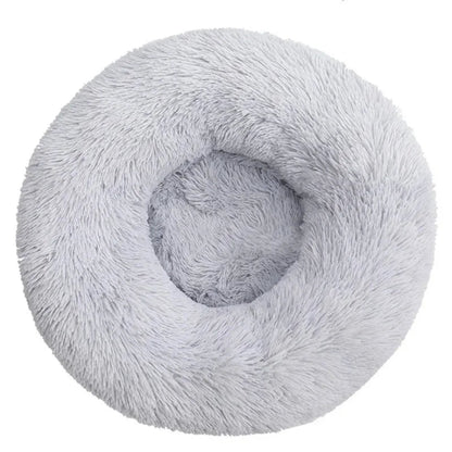 Petzrella Round Plush Pet Bed – 6 Sizes for Cats & Dogs - Petzrella Kft.