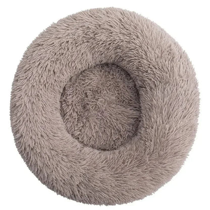 Petzrella Round Plush Pet Bed – 6 Sizes for Cats & Dogs - Petzrella Kft.