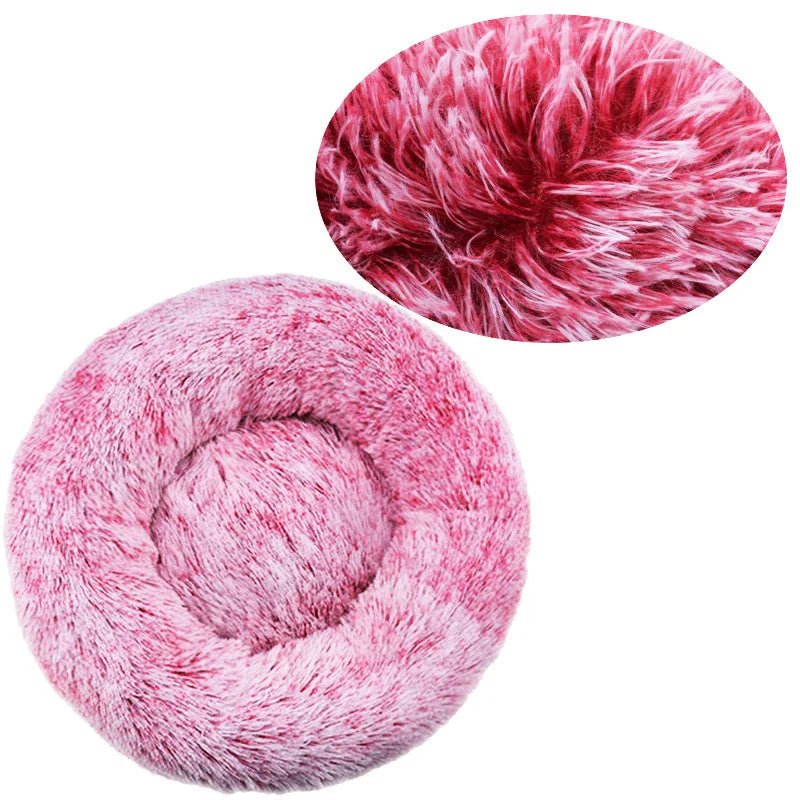Petzrella Round Plush Pet Bed – 6 Sizes for Cats & Dogs - Petzrella Kft.