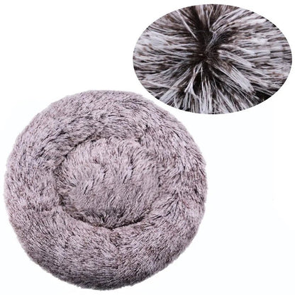Petzrella Round Plush Pet Bed – 6 Sizes for Cats & Dogs - Petzrella Kft.