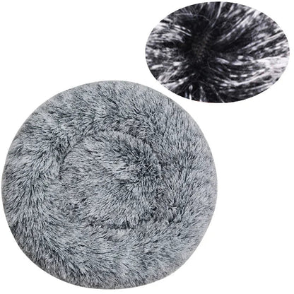 Petzrella Round Plush Pet Bed – 6 Sizes for Cats & Dogs - Petzrella Kft.