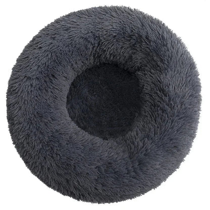Petzrella Round Plush Pet Bed – 6 Sizes for Cats & Dogs - Petzrella Kft.