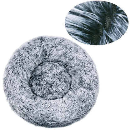Petzrella Round Plush Pet Bed – 6 Sizes for Cats & Dogs - Petzrella Kft.