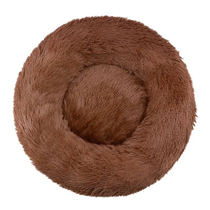 Petzrella Round Plush Pet Bed – 6 Sizes for Cats & Dogs - Petzrella Kft.