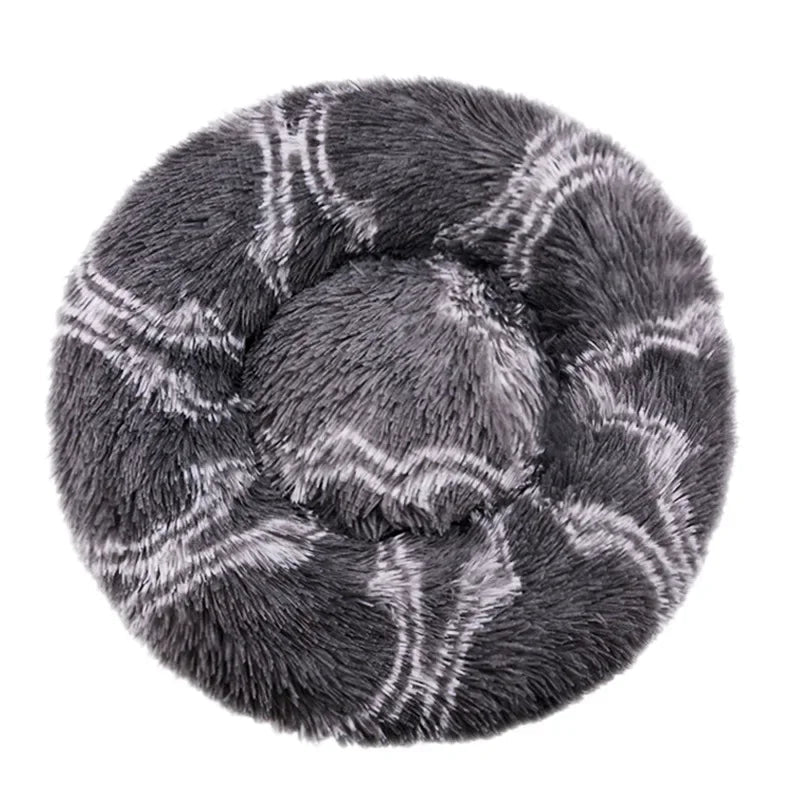 Petzrella Round Plush Pet Bed – 6 Sizes for Cats & Dogs - Petzrella Kft.