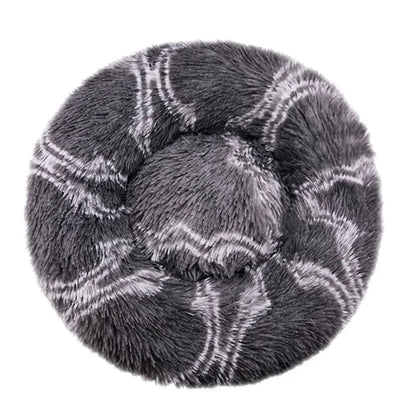 Petzrella Round Plush Pet Bed – 6 Sizes for Cats & Dogs - Petzrella Kft.
