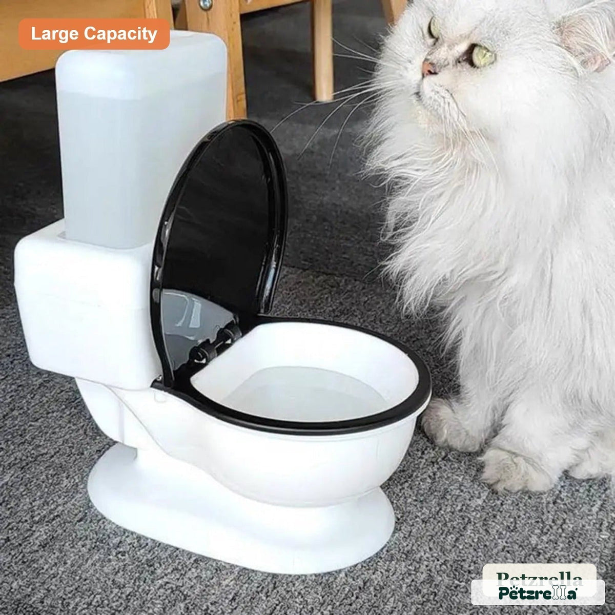Petzrella Royal Refresh Cat Toilet Water Dispenser - Petzrella Kft.