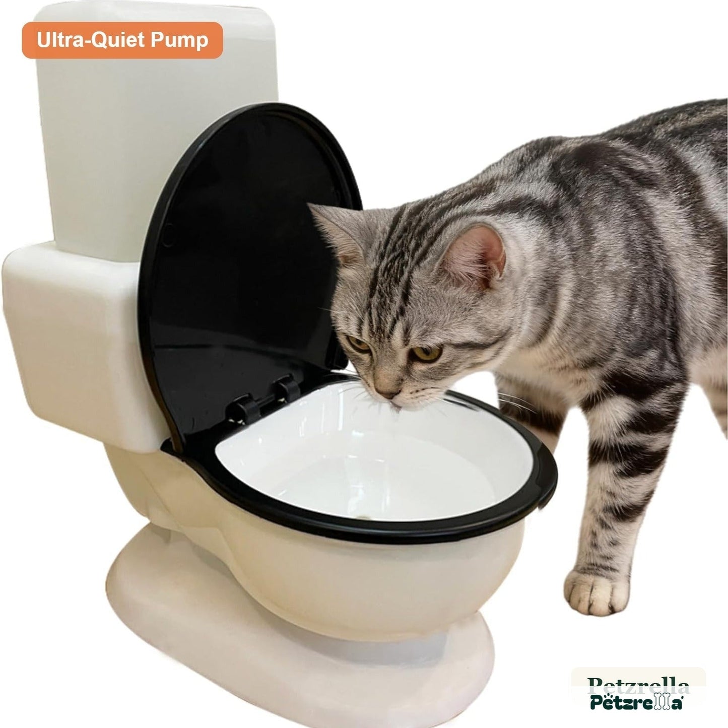 Petzrella Royal Refresh Cat Toilet Water Dispenser - Petzrella Kft.