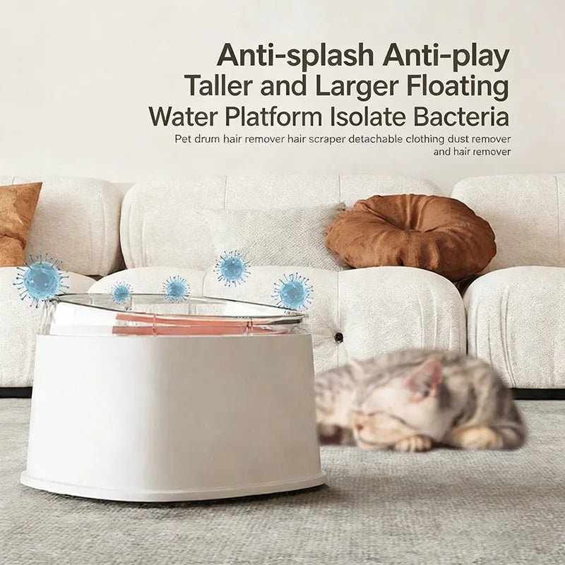 Petzrella Splash-Proof Floating Water Bowl for Dogs & Cats - Petzrella Kft.