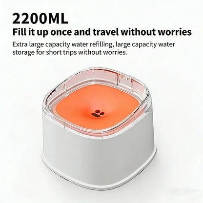 Petzrella Splash-Proof Floating Water Bowl for Dogs & Cats - Petzrella Kft.