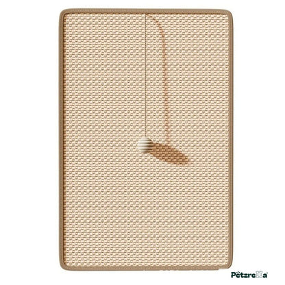 Petzrella Wall-Mounted Sisal Cat Scratcher with Play Ball - Petzrella Kft.