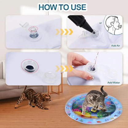 Petzrella Water Sensory Play Mat for Cats & Dogs - Petzrella Kft.