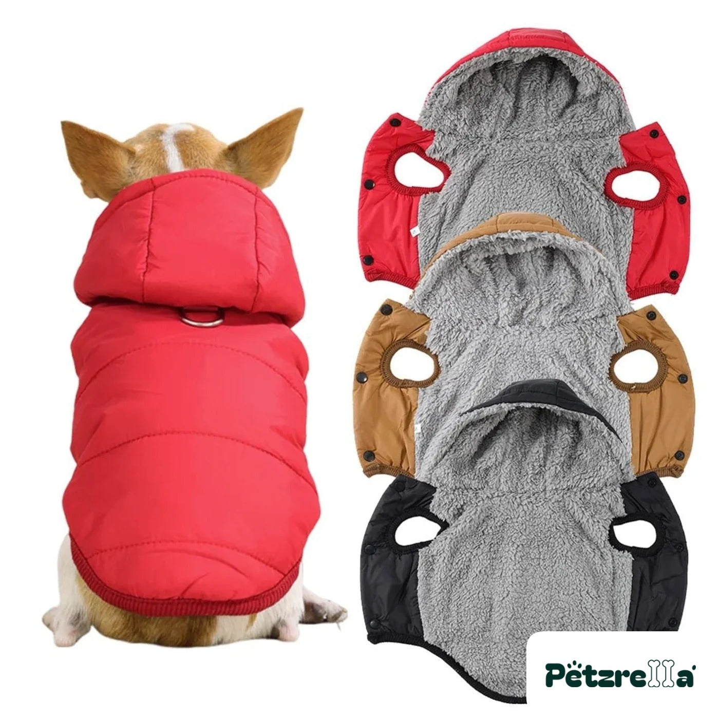 Petzrella Arctic Shield Puffer Jacket – Red / XL