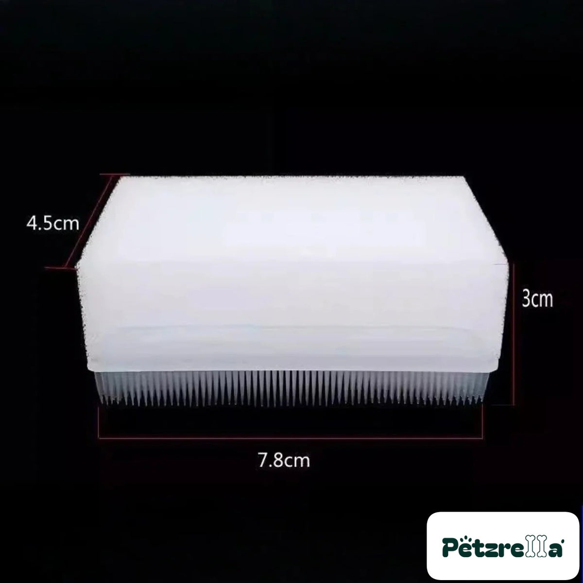 Petzrella Cat Tongue Massage Grooming Brush for Cats & Dogs – view 2