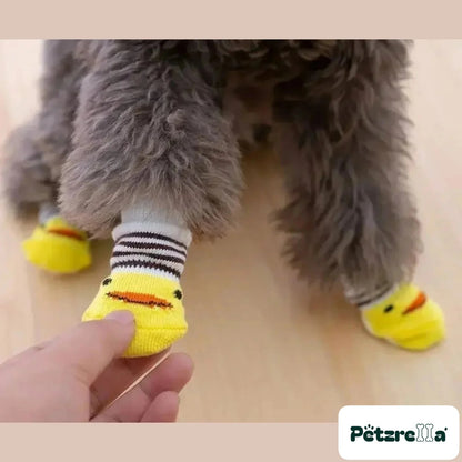 Petzrella Cartoon Knitted Winter Pet Socks – view 3