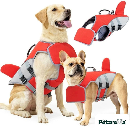 Petzrella Dog Life Jacket – high buoyancy safety vest for dogs