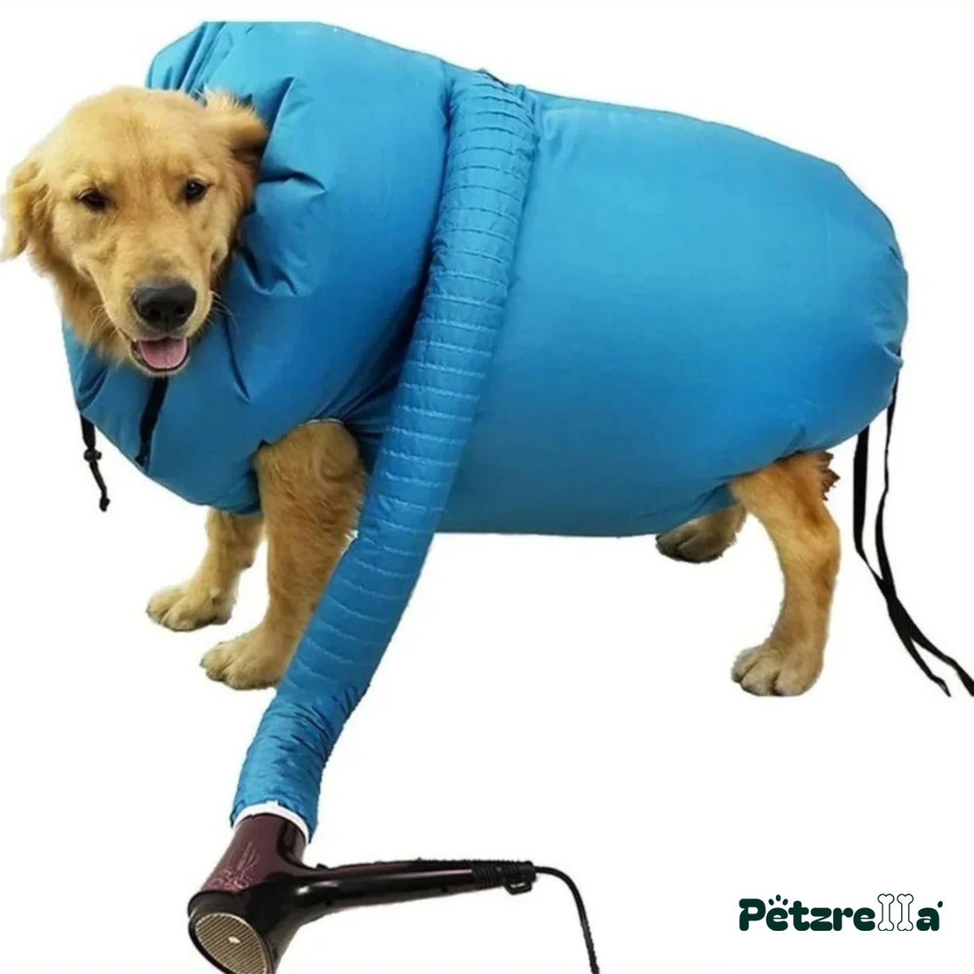 Petzrella Foldable Dog Blow Dry Bag – Suit dog 7.5-20kg