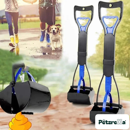 Petzrella Foldable Long Handle Pooper Scooper – view 3